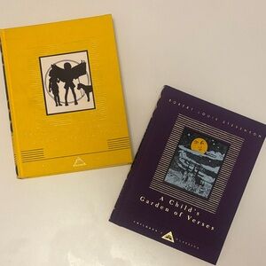 Barnes & Noble Yellow and Purple Coffee Table Books
